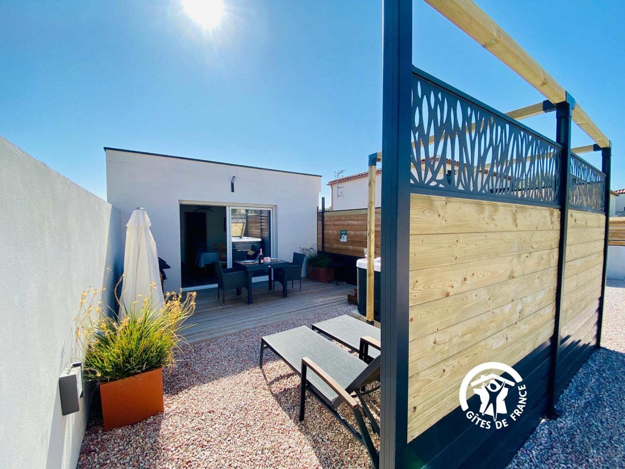 Villemoustaussou Gite & Spa Le Villemachois - 4 Etoiles - Jacuzzi Couvert - Calme Et Independant - Clim - Parking - 5 Min Carcassonne מראה חיצוני תמונה
